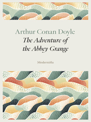 cover image of The Adventure of the Abbey Grange